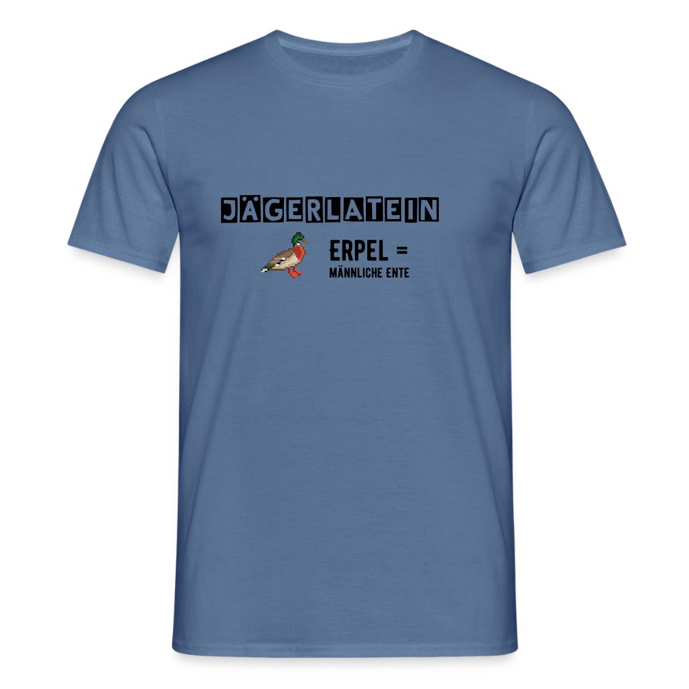 Jagdshirt - Erpel - Taubenblau 