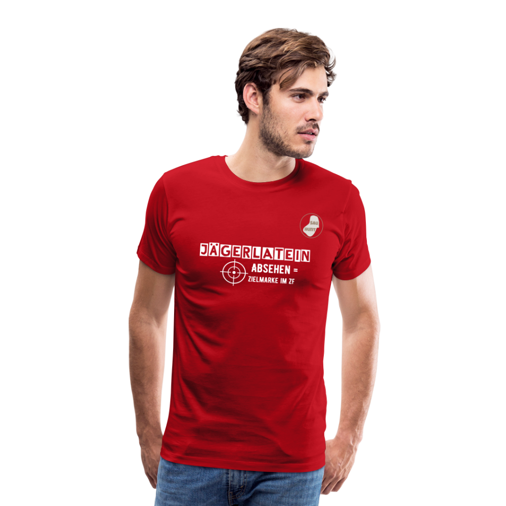 Jagdshirt - Absehen - Rot