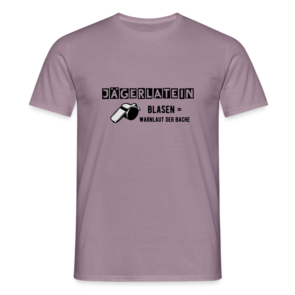 Jagdshirt - Blasen - Lilagrau 