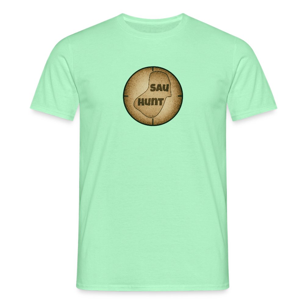 Promo Shirt - SauHunt - Mintgrün