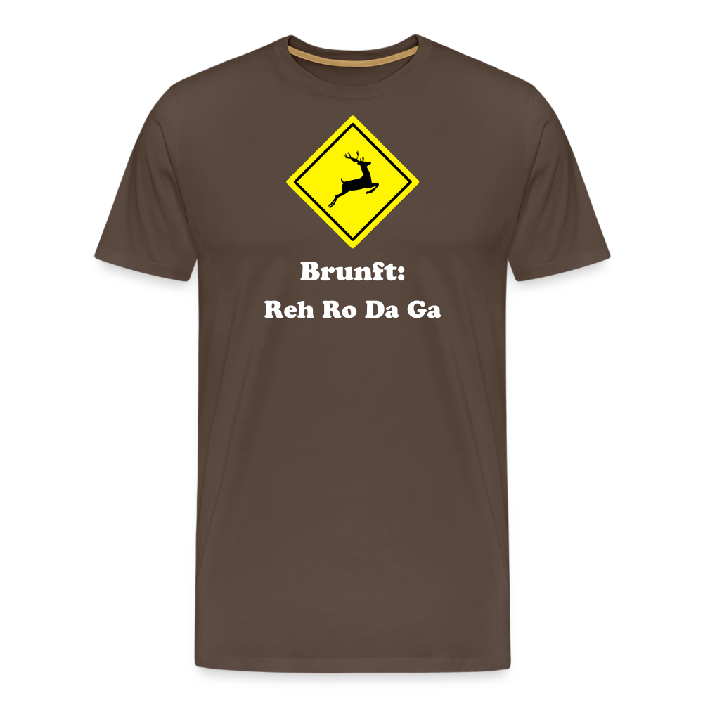 Jagdshirt - Brunftzeiten - Edelbraun