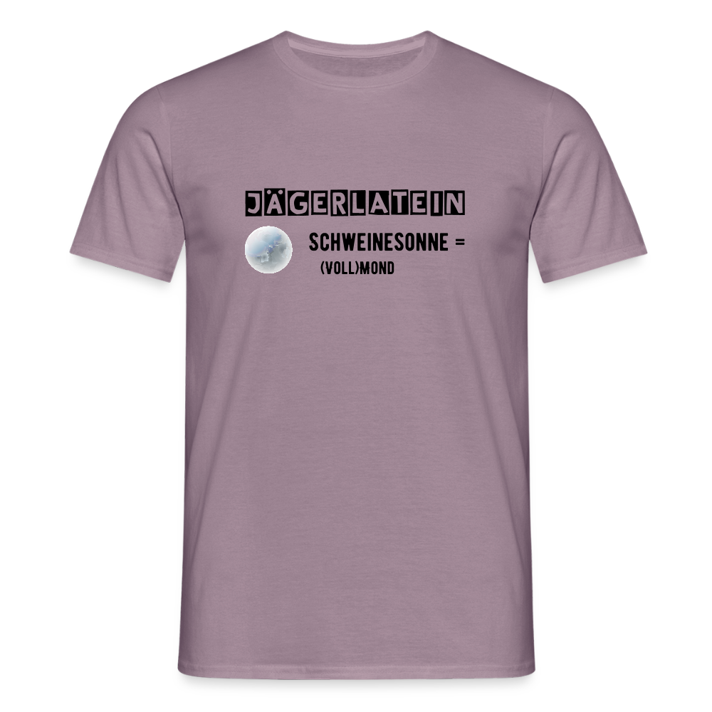 Jagdshirt - Schweinesonne - Lilagrau 