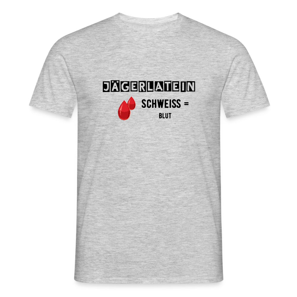 Jagdshirt - Schweiß - Grau meliert