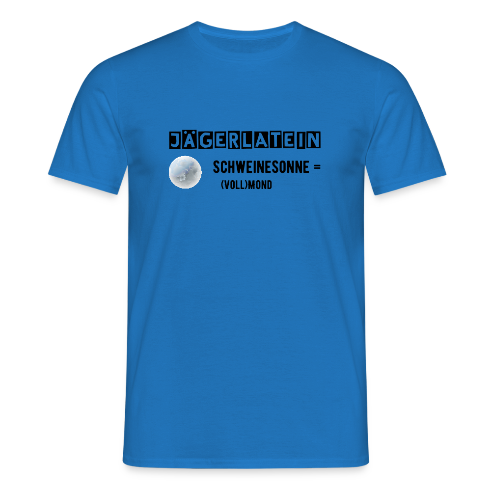 Jagdshirt - Schweinesonne - Royalblau