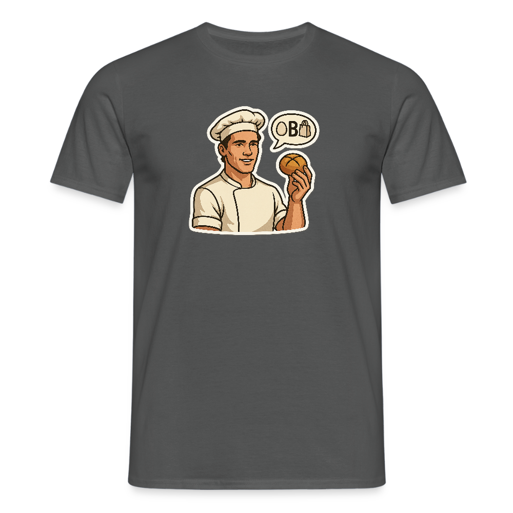 Fun Shirt - Ei B Tasche - Anthrazit
