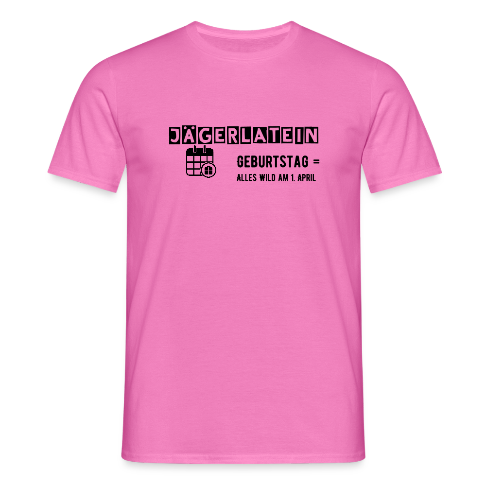Jagdshirt - Geburtstag - Pink
