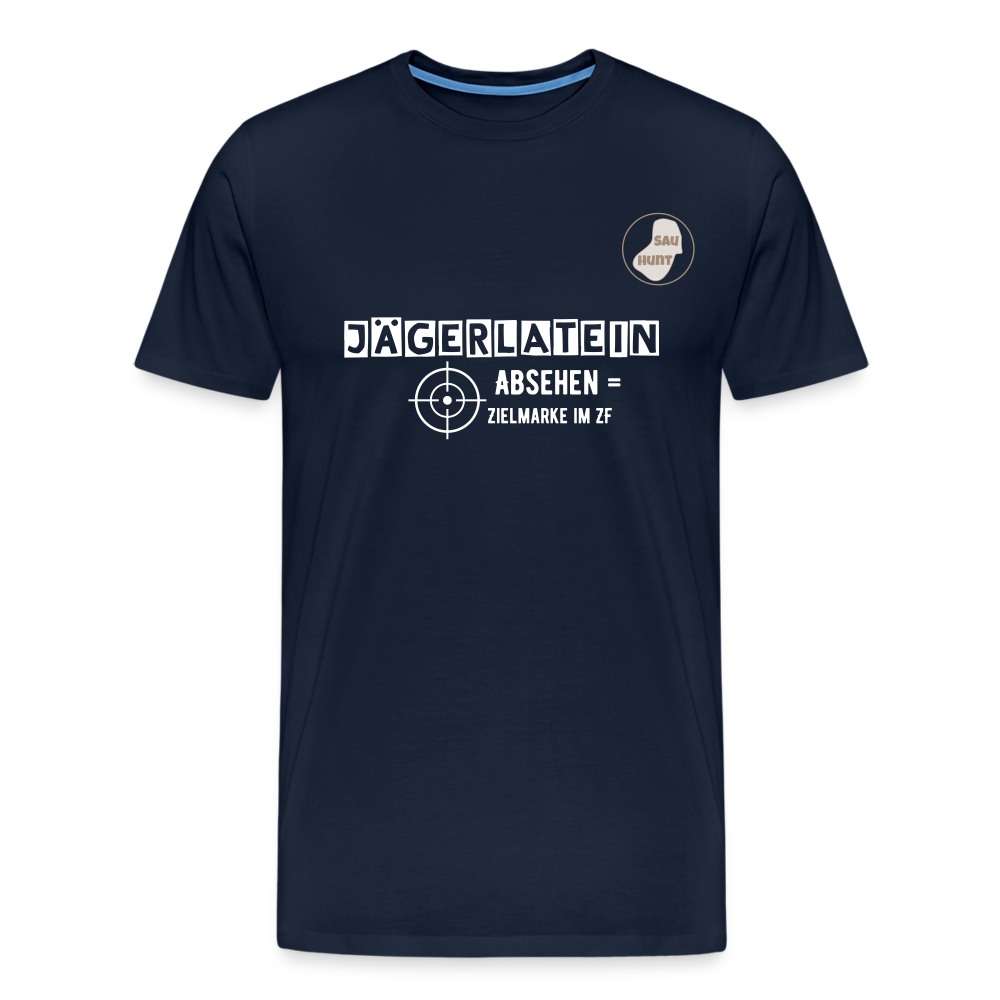 Jagdshirt - Absehen - Navy