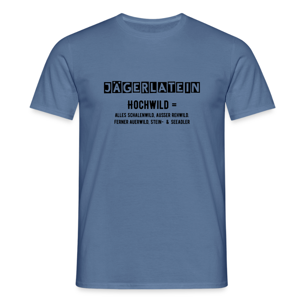 Jagdshirt - Hochwild - Taubenblau 