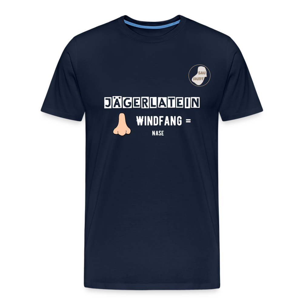 Jagdshirt - Windfang - Navy