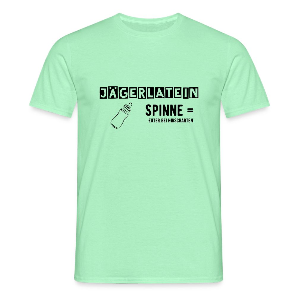 Jagdshirt - Spinne - Mintgrün