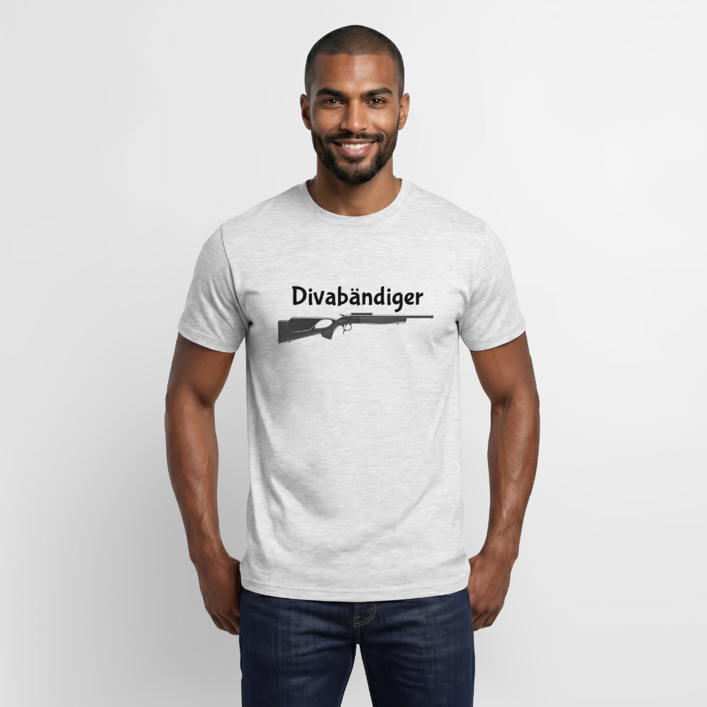 Fun Shirt - Divabändiger - Grau meliert