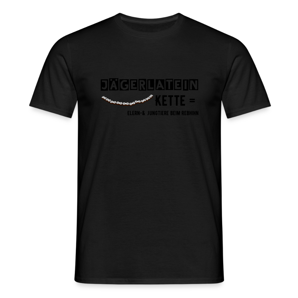 Jagdshirt - Kette - Schwarz