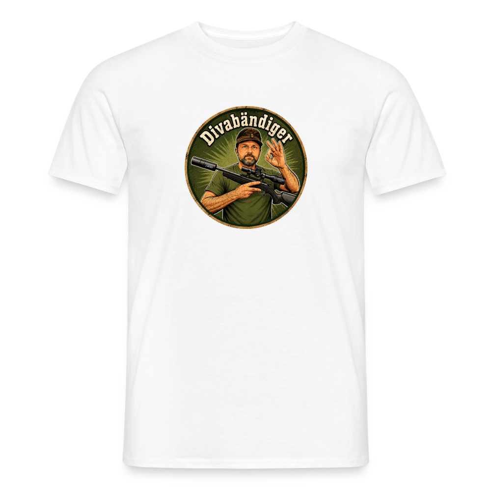 Fun Shirt - Divavbändiger III - Weiß
