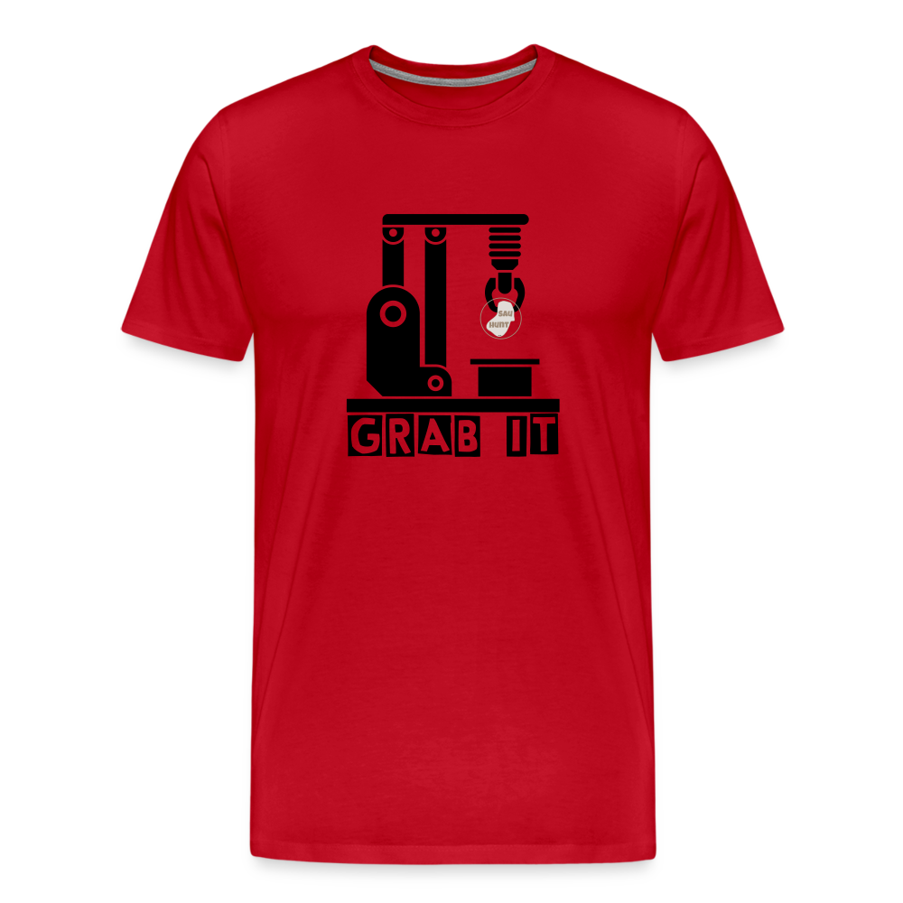 SauHunt Shirt - Grab IT - Rot