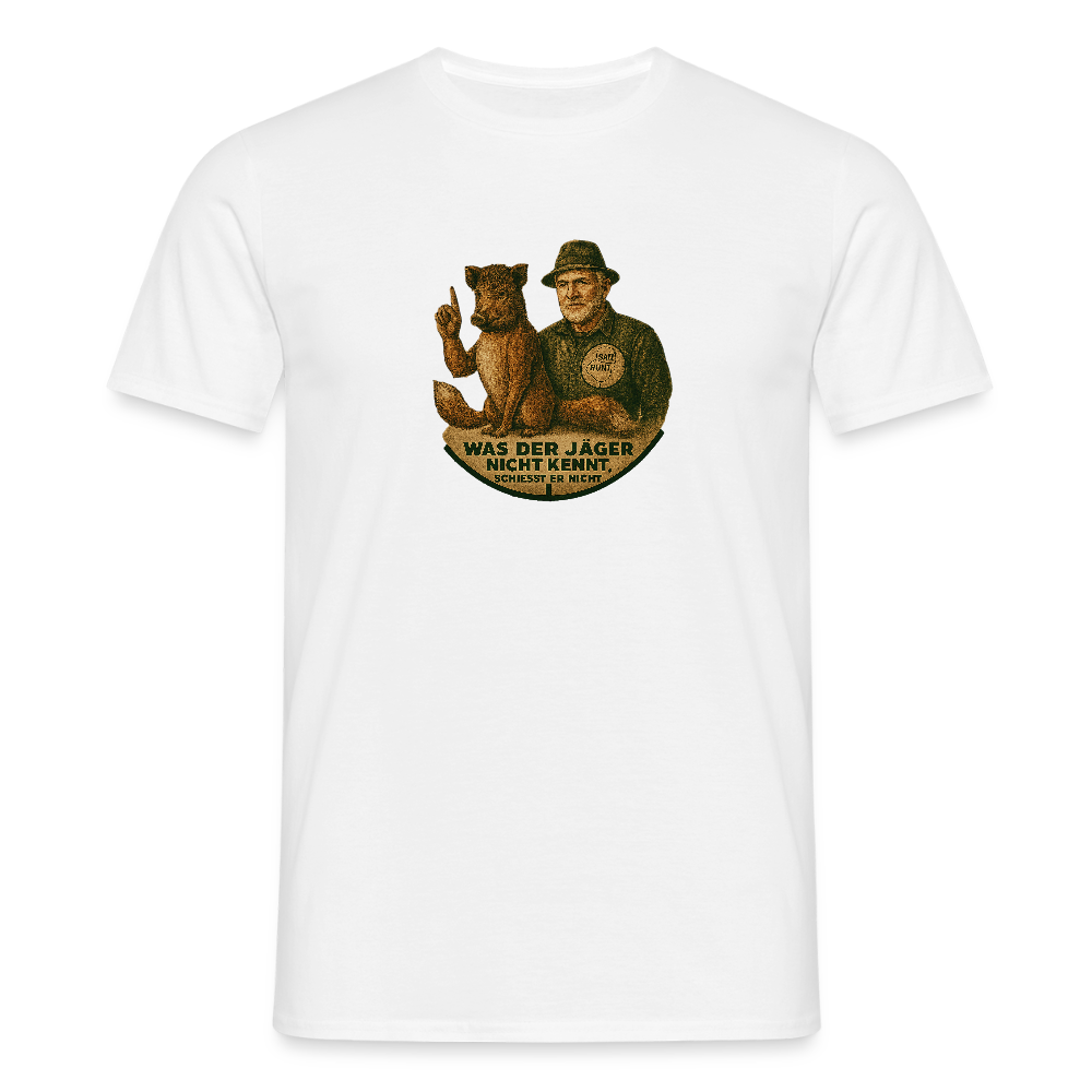 Fun Shirt - Was er nicht kennt - Weiß