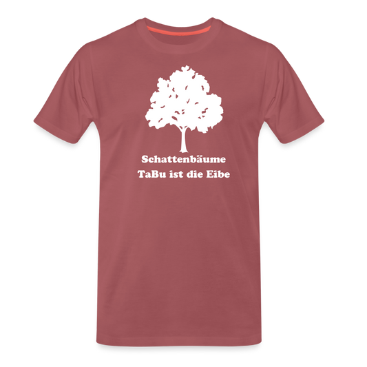 Jagdshirt - Schattbäume - washed Burgundy