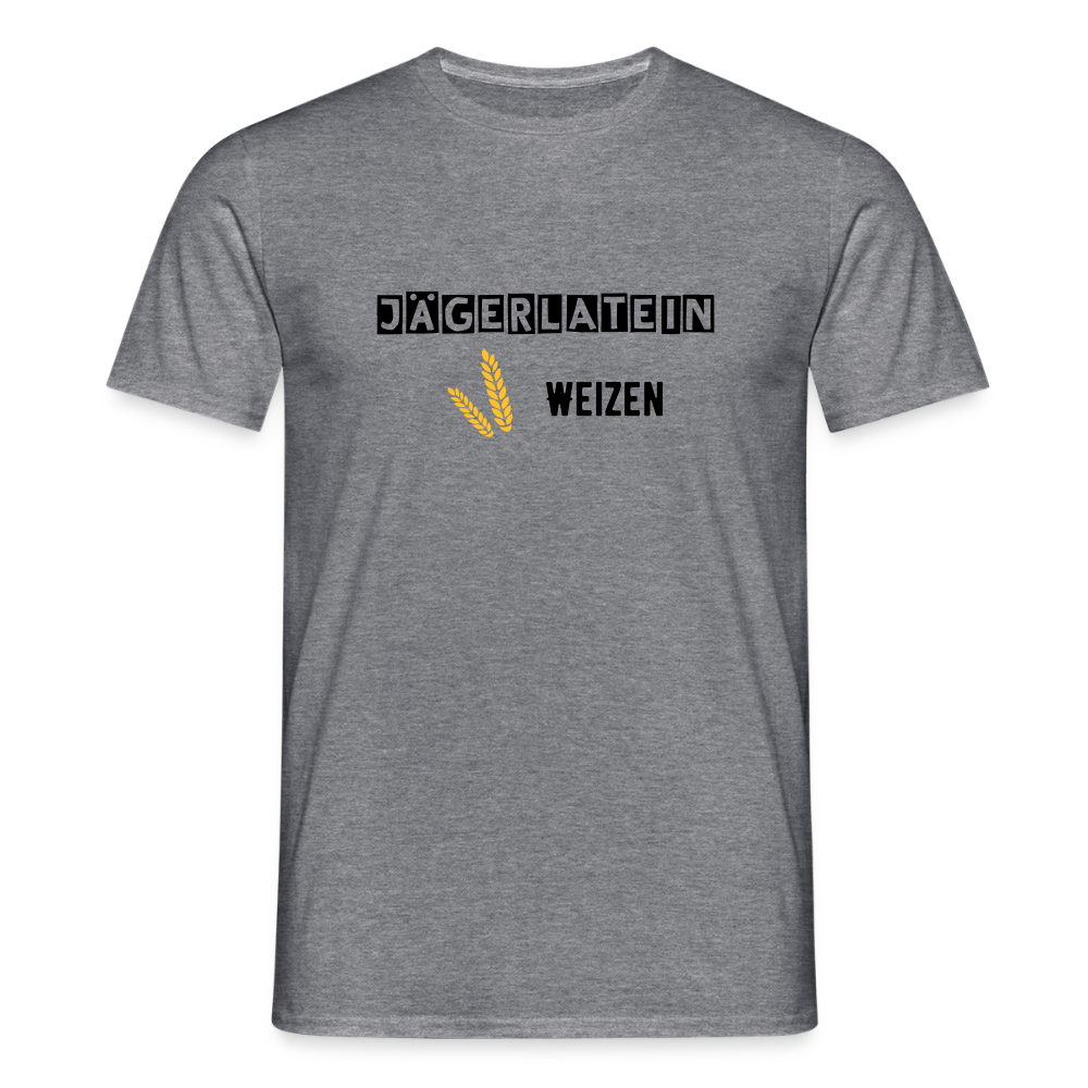 Jagdshirt - Weizen - Graphit meliert