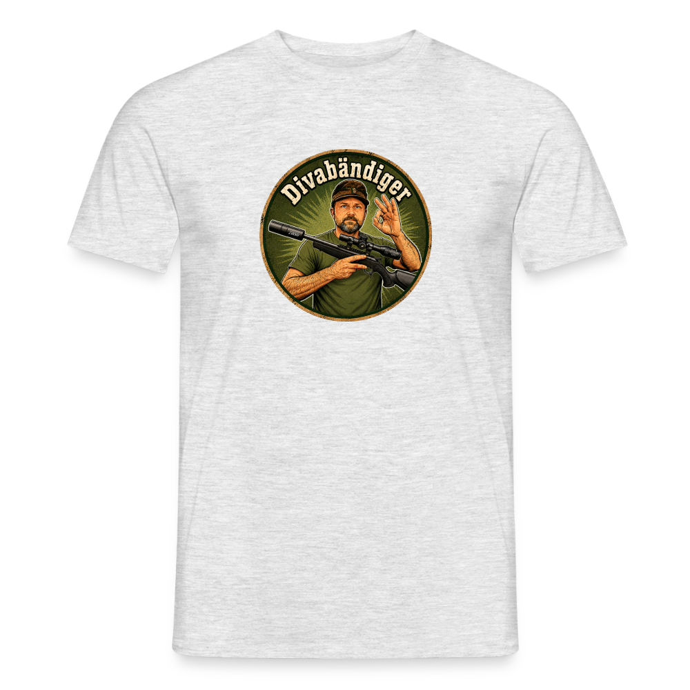 Fun Shirt - Divavbändiger III - Grau meliert