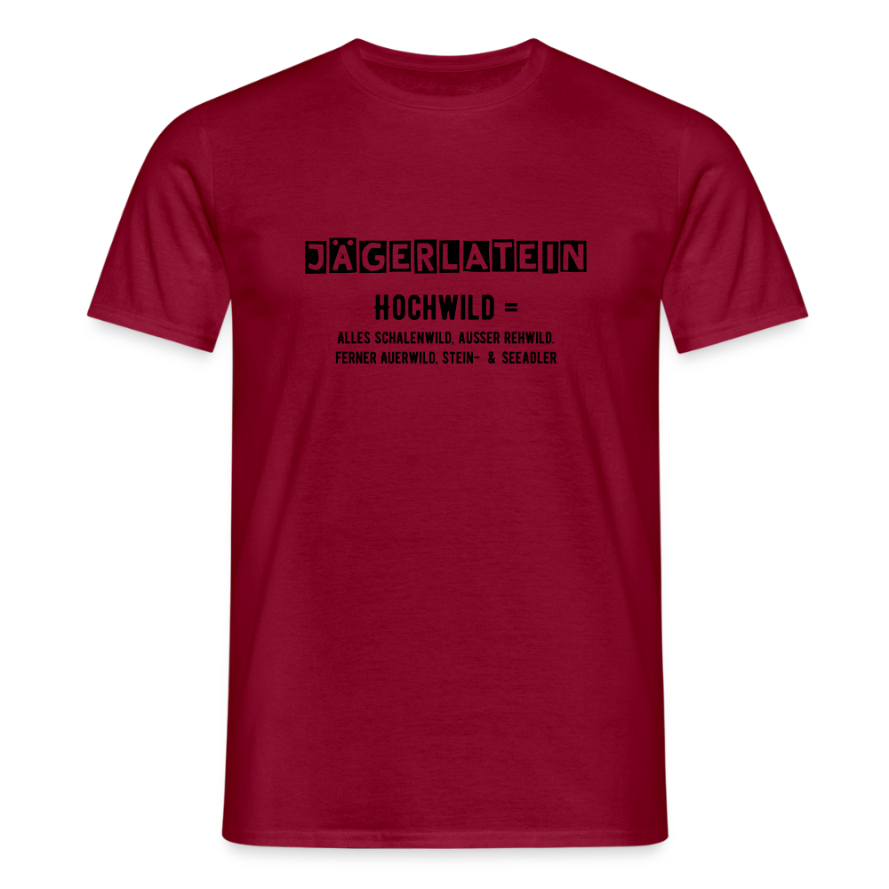 Jagdshirt - Hochwild - Ziegelrot