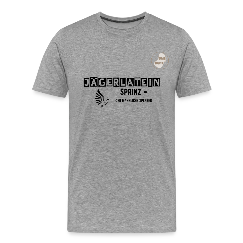 Jagdshirt - Sprinz - Grau meliert