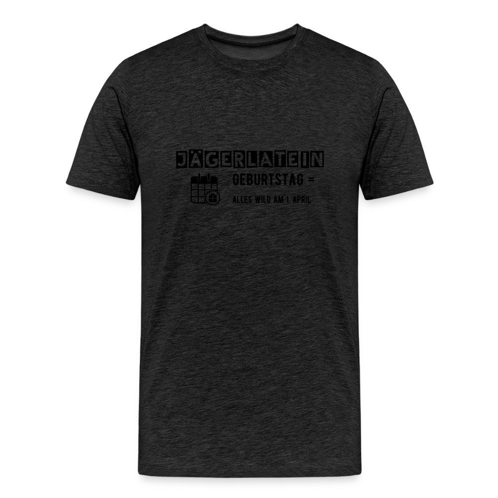Jagdshirt - Geburtstag - Anthrazit
