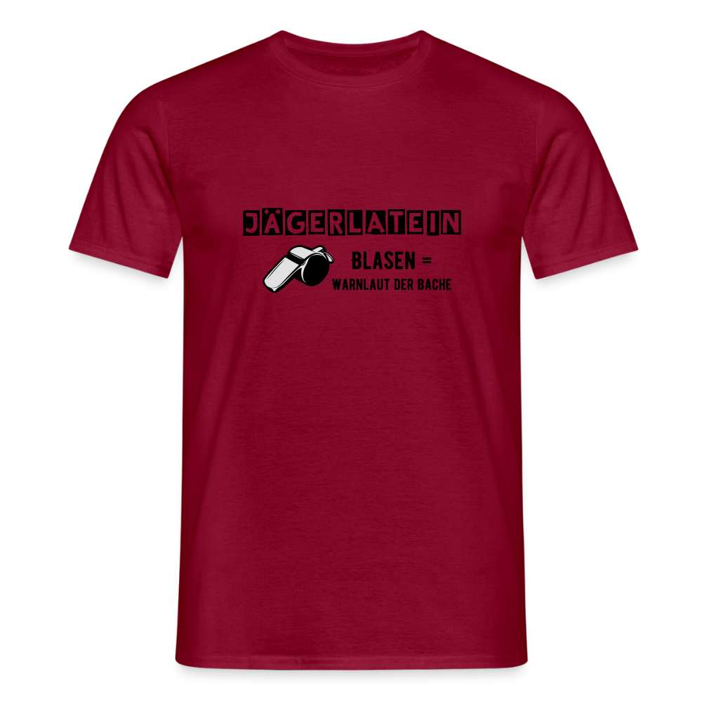 Jagdshirt - Blasen - Ziegelrot