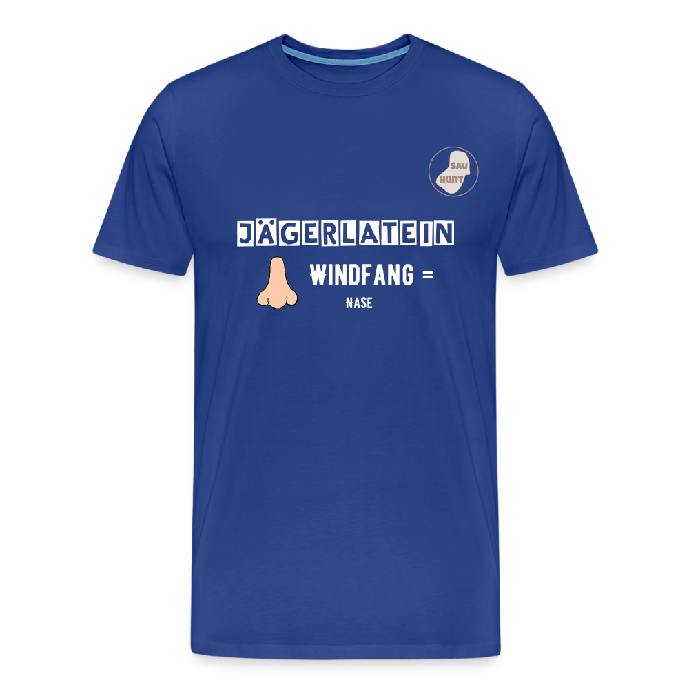 Jagdshirt - Windfang - Königsblau