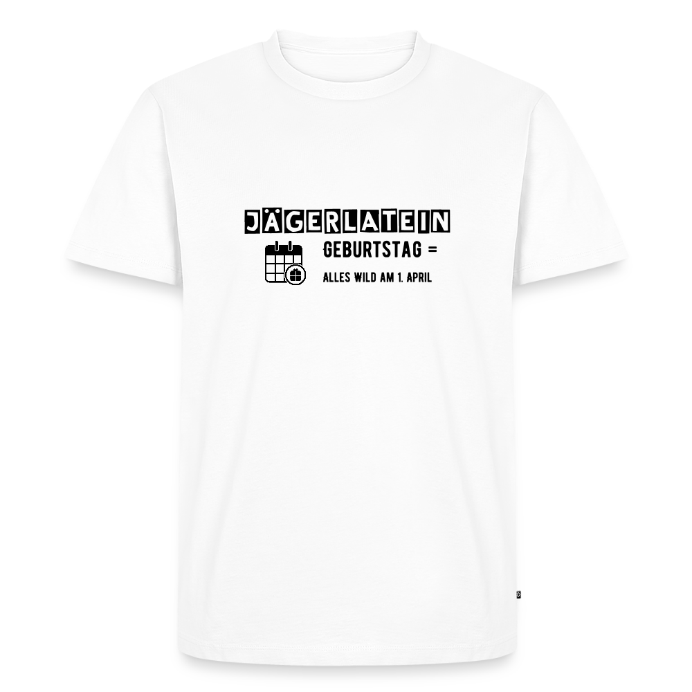 Jagdshirt - Geburtstag - Weiß