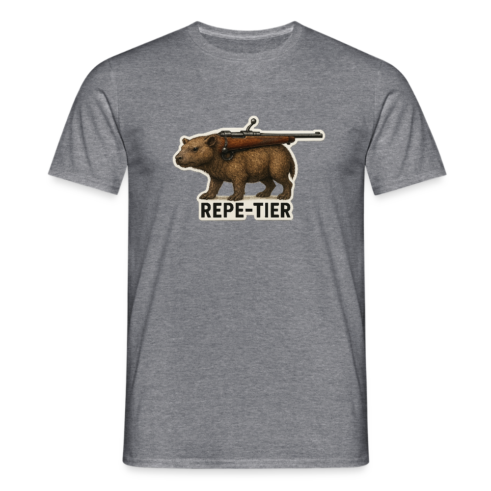 Fun Shirt - REPE Tier 1 - Graphit meliert