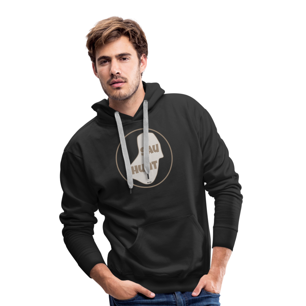 Promo Hoodie - SauHunt - Schwarz