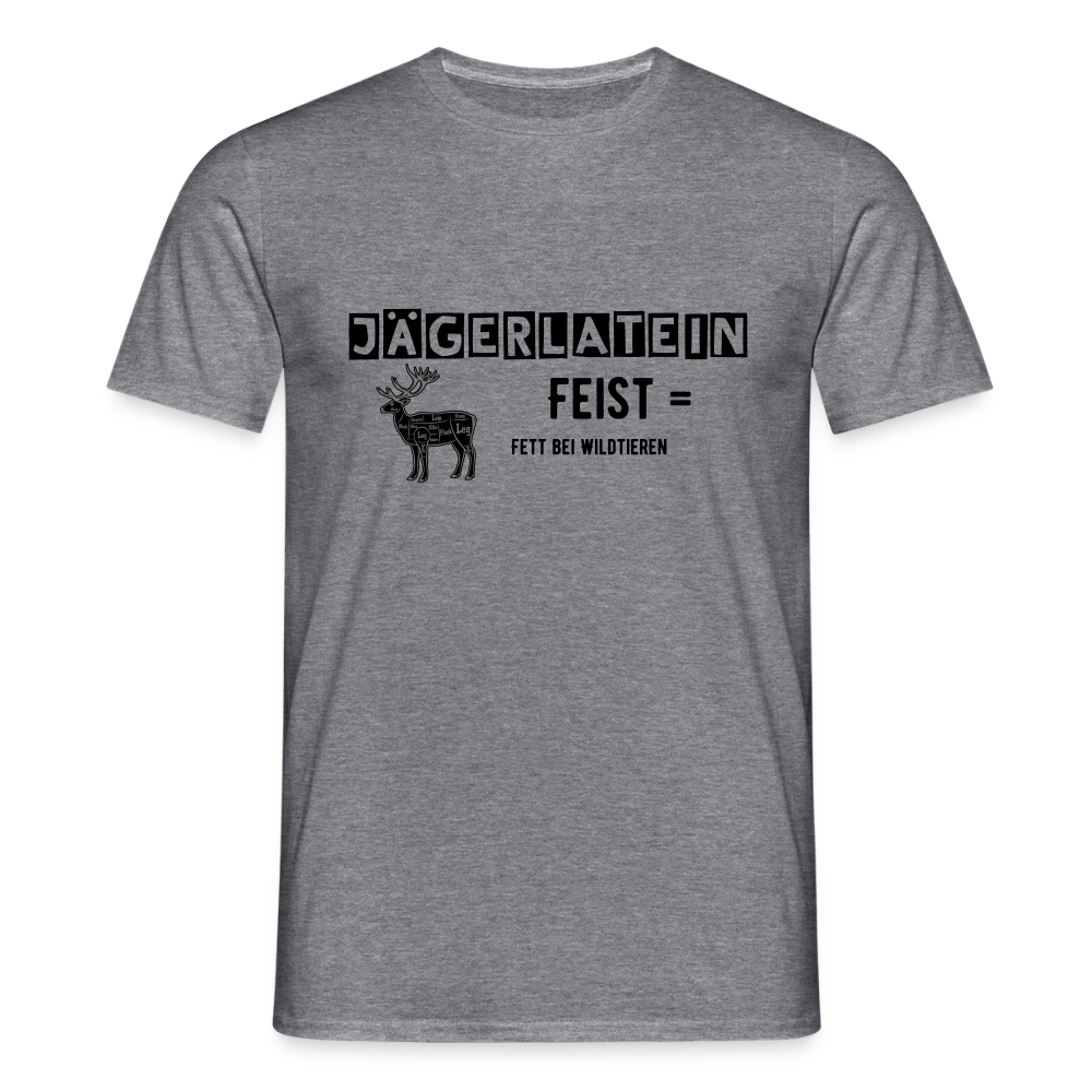 Jagdshirt - Feist - Graphit meliert