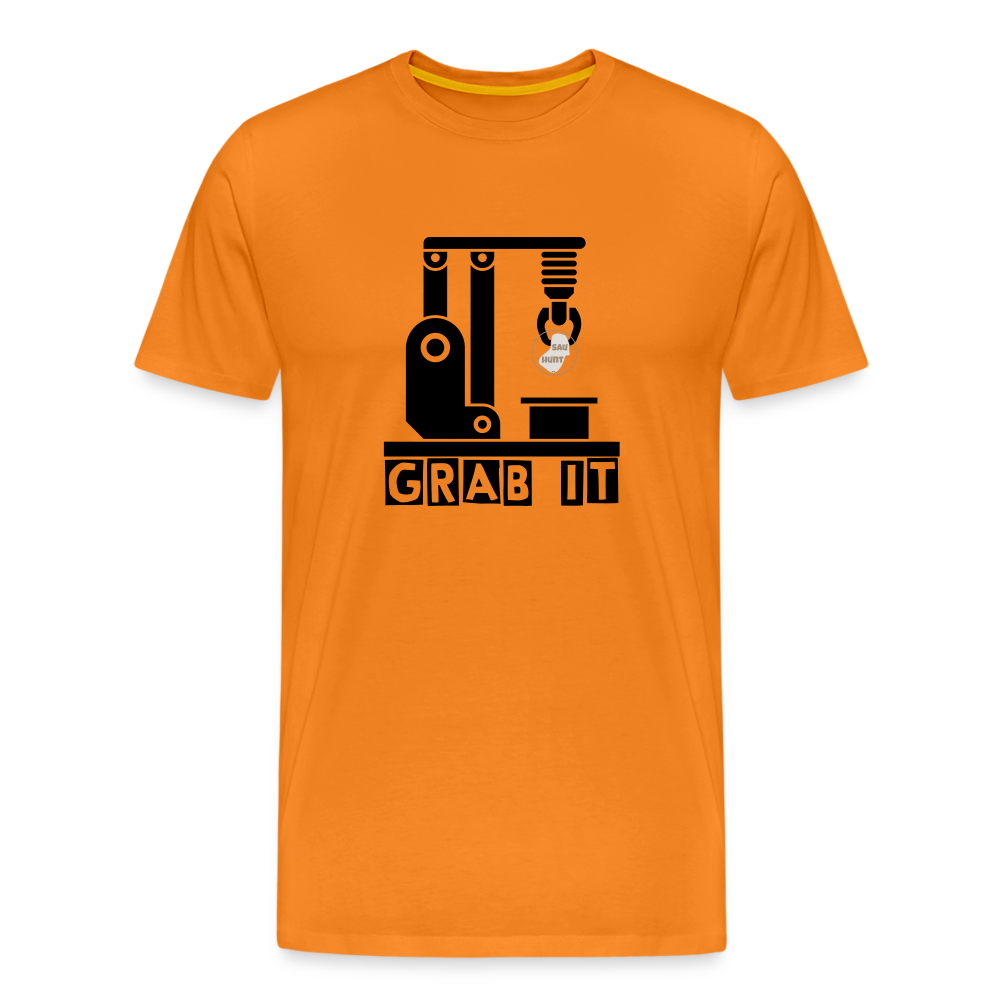 SauHunt Shirt - Grab IT - Orange
