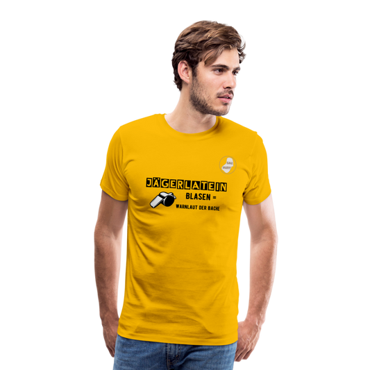 Jagdshirt - Blasen - Sonnengelb