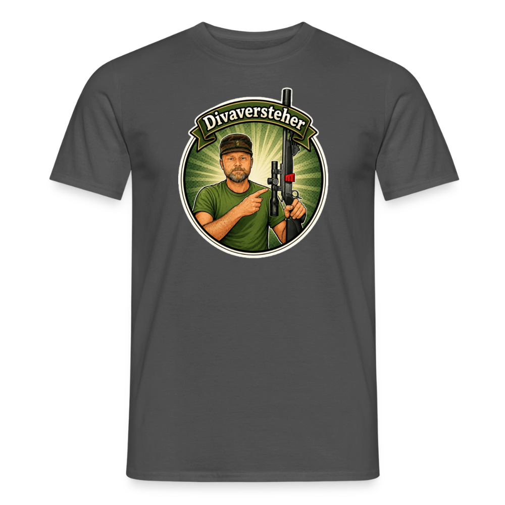 Fun Shirt - Divaversteher - Anthrazit