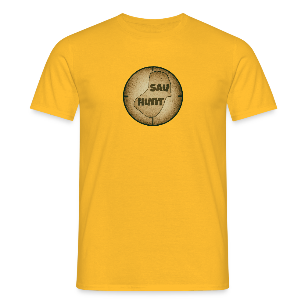 Promo Shirt - SauHunt - Gelb