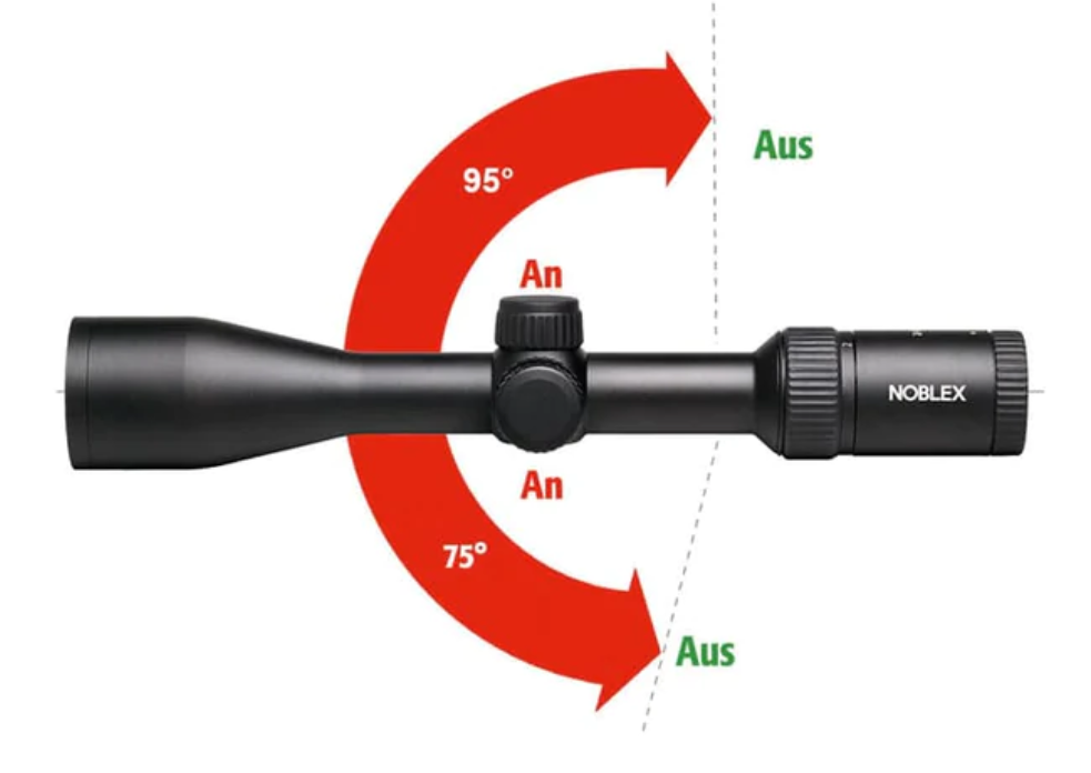 NOBLEX - Riflescope NZ6 2-12x50 inception reticle: 4i