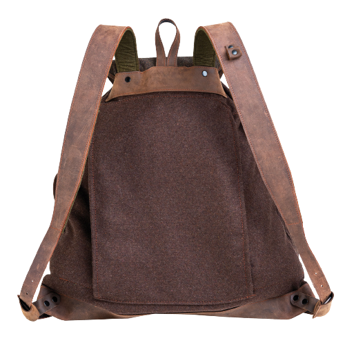 AKAH - Jagdrucksack aus Loden und Leder