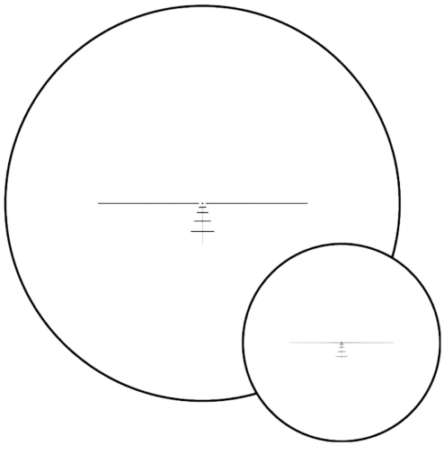 NOBLEX - Zielfernrohr NZ6 1-6x24 inception Absehen: 4i, BDC oder 0  Drückjagdglas