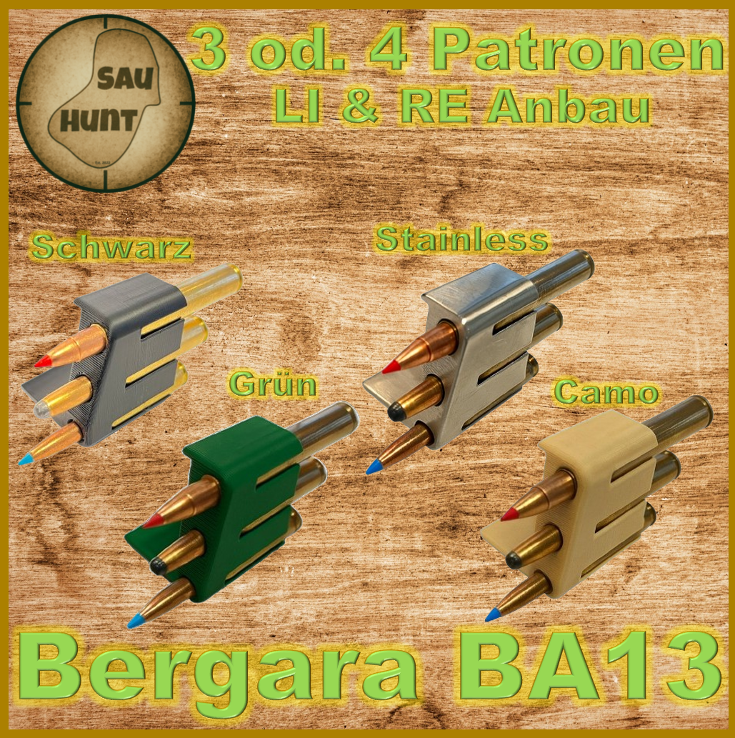 Schaftmagazin für Bergara BA13 TD