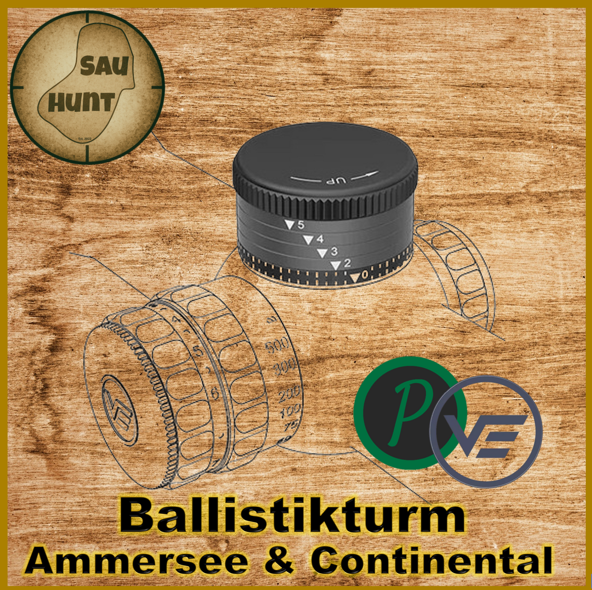 WORLD FIRST - DDOptics - Riflescope V8 2.5-20x56 NFX Gen3 with iFiber