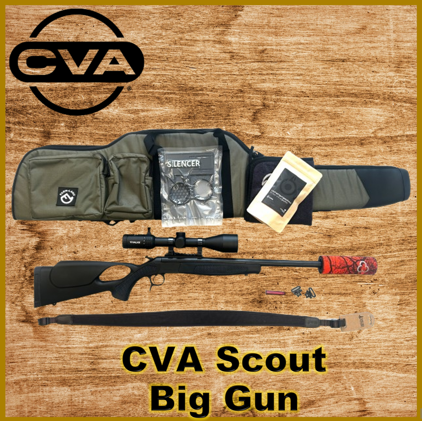 CVA Scout (BA13) viel Zubehör .45-70Gov. - SOFORT VERFÜGBAR