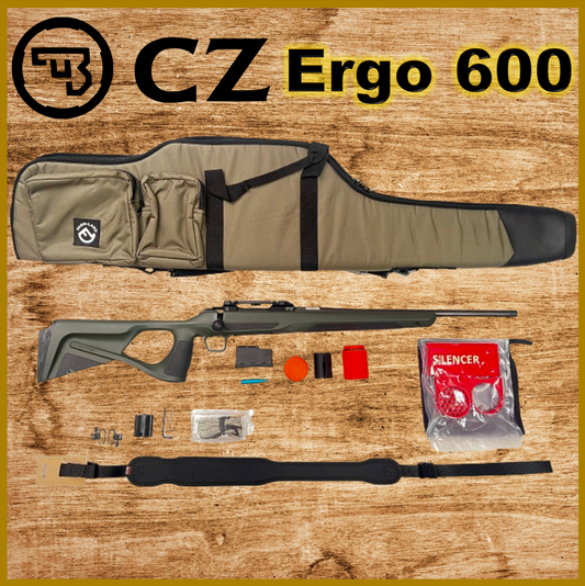 CZ 600 ERGO mit viel Zubehör .308 Win. - SOFORT VERFÜGBAR