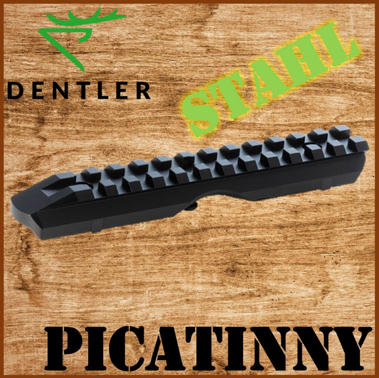 Dentler - Montageschiene BASIS - Picatinny/Weaver STAHL