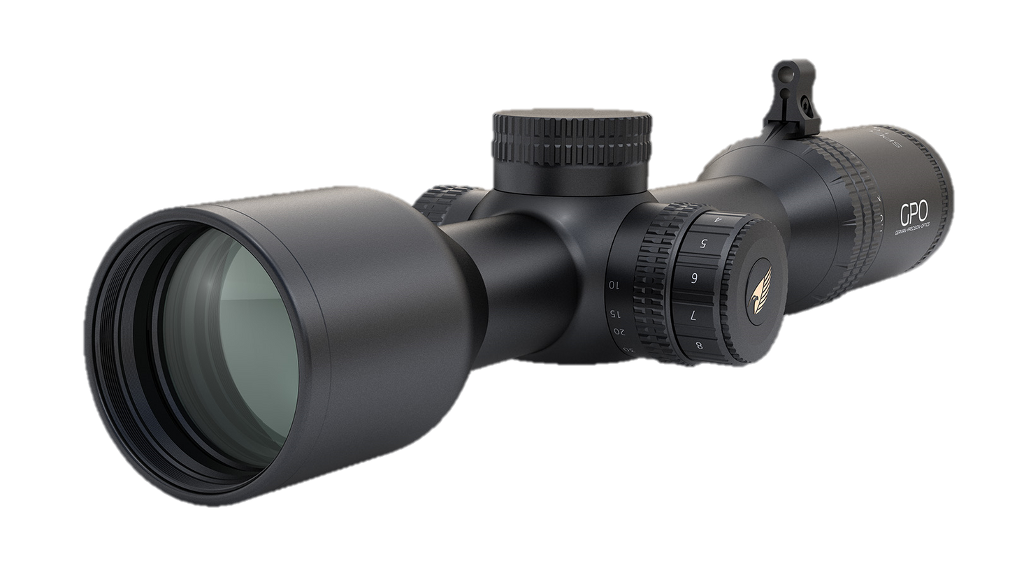 GPO - SPECTRA 8x 1,6-13x44i G4i Fiber + Ballistik Turm (GBT)