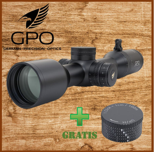 GPO - SPECTRA 8x 1,6-13x44i G4i Fiber + Ballistik Turm (GBT)