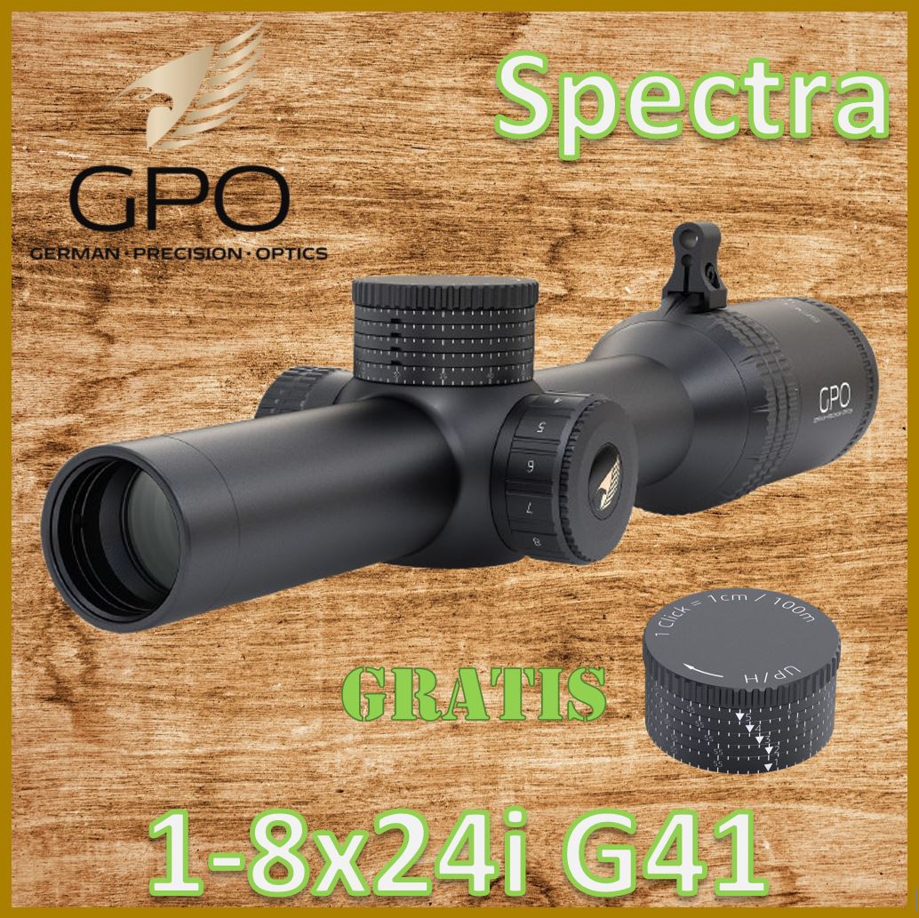 GPO - SPECTRA 8x 1-8x24i Fiber + Ballistik Turm (Neues Modell)