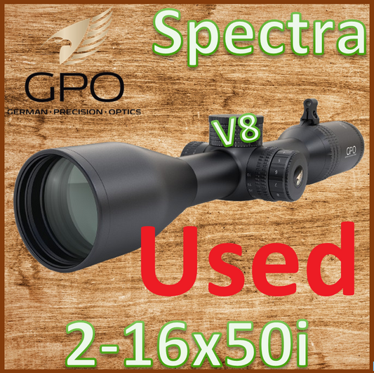Kaum gebraucht - GPO - SPECTRA 8x 2-16x50i G4i Fiber