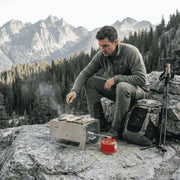 Odenwolf - Faltbarer Gasgrill aus Edelstahl