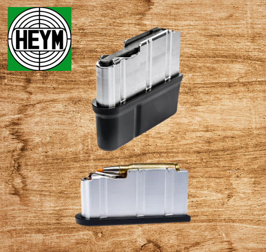 HEYM - SR21 &amp; SR30 - aluminum insert magazine 3 or 5 cartridges