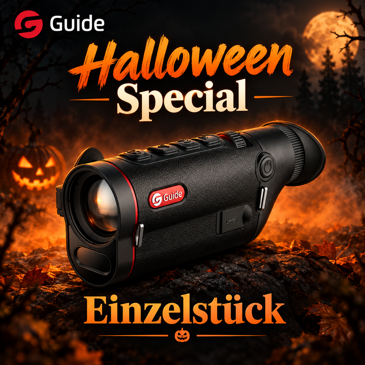 Guide - Wärmebild Monokular TD433L, handheld mit LRF - HalloWeen